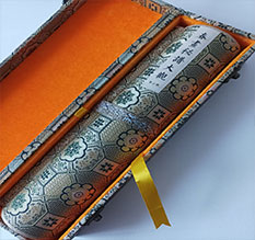 荆门市书画装裱案例